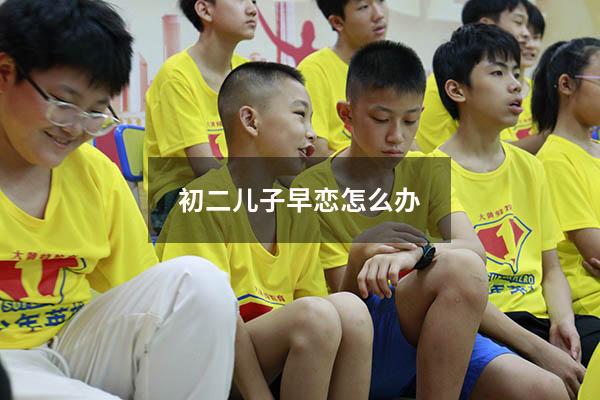 初二儿子早恋怎么办