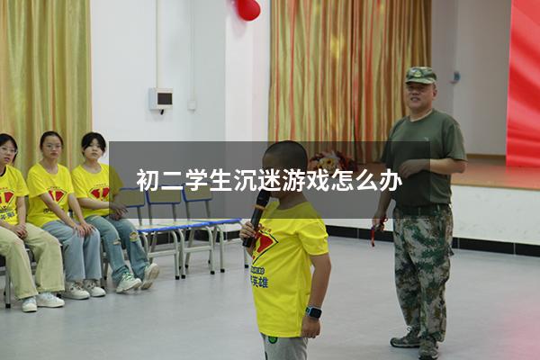 初二学生沉迷游戏怎么办