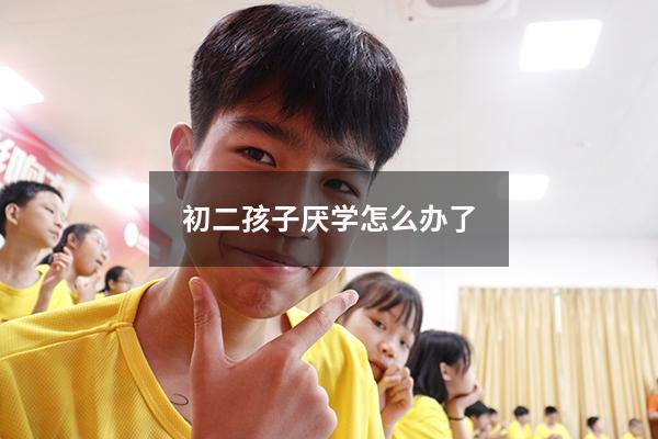 初二孩子厌学怎么办了
