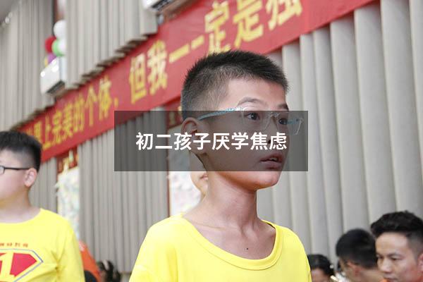 初二孩子厌学焦虑