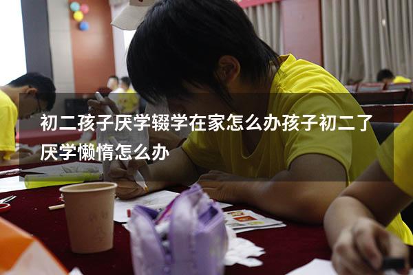 初二孩子厌学辍学在家怎么办（孩子初二了厌学,懒惰怎么办）