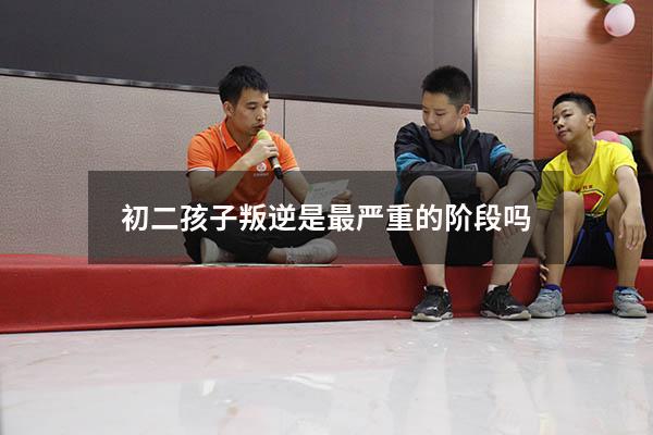 初二孩子叛逆是最严重的阶段吗