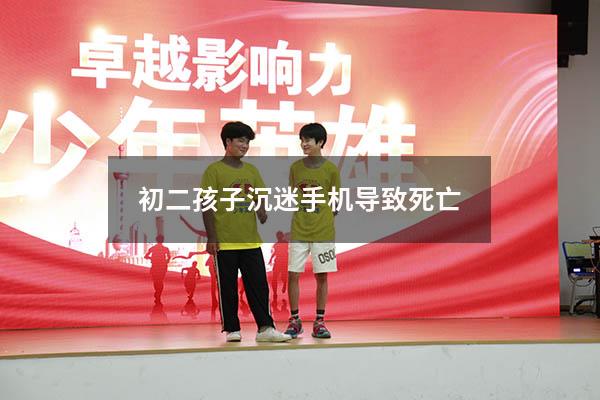 初二孩子沉迷手机导致死亡