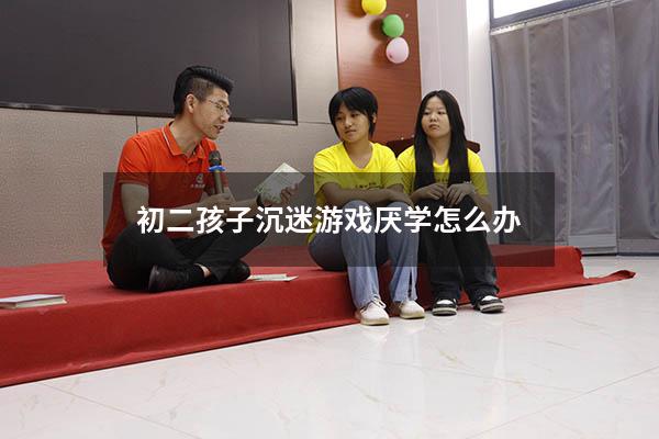 初二孩子沉迷游戏厌学怎么办