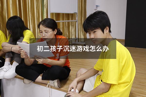 初二孩子沉迷游戏怎么办