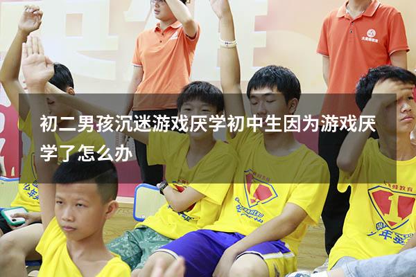 初二男孩沉迷游戏厌学（初中生因为游戏厌学了怎么办）