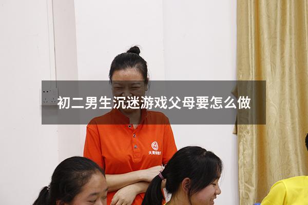 初二男生沉迷游戏父母要怎么做