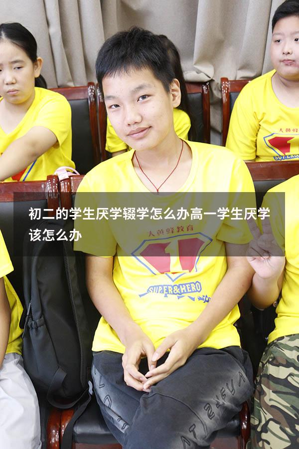 初二的学生厌学辍学怎么办（高一学生厌学该怎么办）