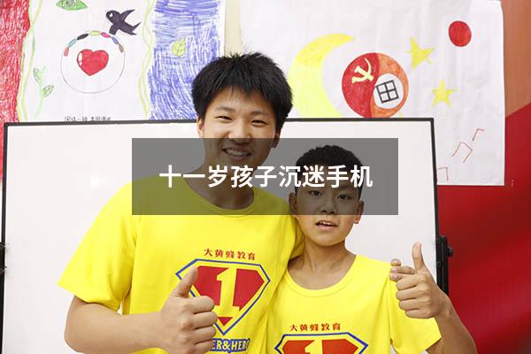 十一岁孩子沉迷手机（12岁女孩沉迷手机怎么办）
