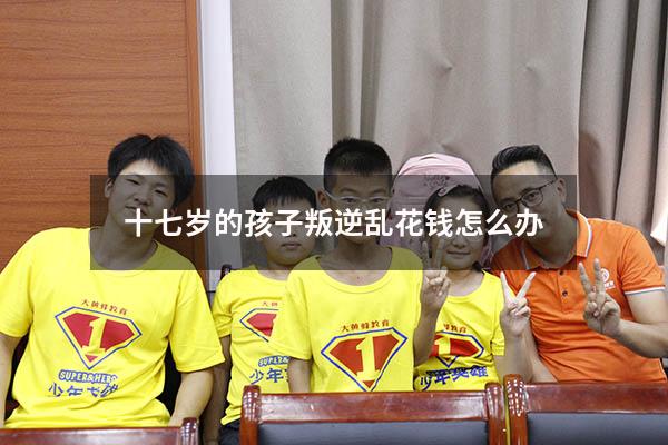 十七岁的孩子叛逆乱花钱怎么办1603