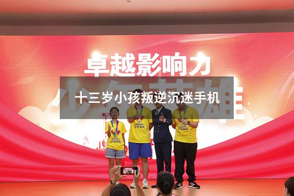 十三岁小孩叛逆沉迷手机（12岁女孩沉迷手机怎么办）