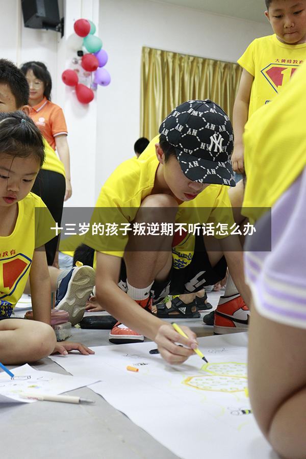 十三岁的孩子叛逆期不听话怎么办