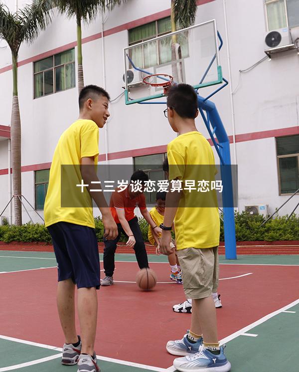 十二三岁谈恋爱算早恋吗