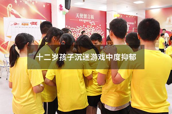 十二岁孩子沉迷游戏中度抑郁