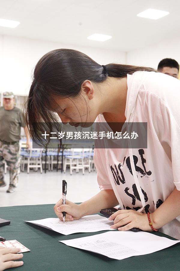 十二岁男孩沉迷手机怎么办（12岁女孩沉迷手机怎么办）