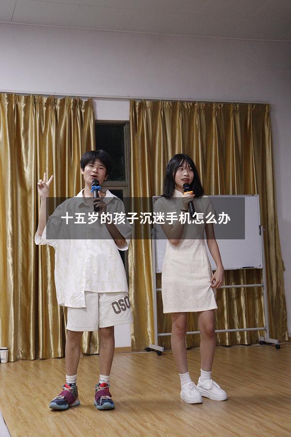 十五岁的孩子沉迷手机怎么办（十五岁孩子整天玩手机怎么办）