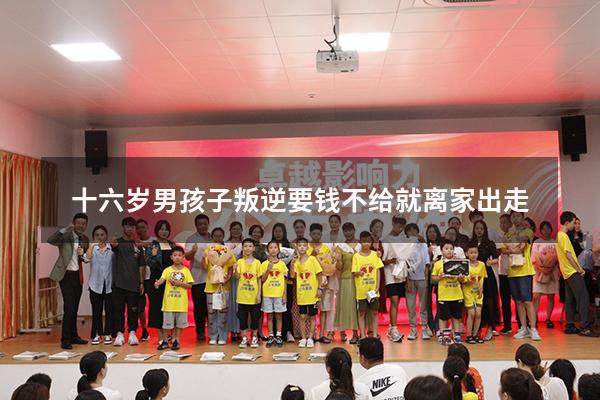 十六岁男孩子叛逆要钱不给就离家出走（16岁女孩离家出走怎么办）