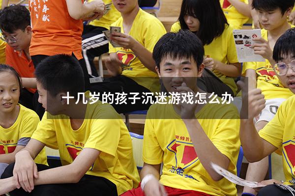 十几岁的孩子沉迷游戏怎么办