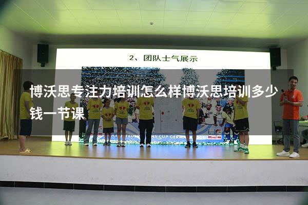 博沃思专注力培训怎么样（博沃思培训多少钱一节课）