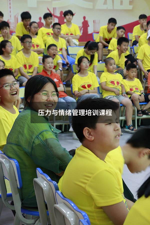 压力与情绪管理培训课程