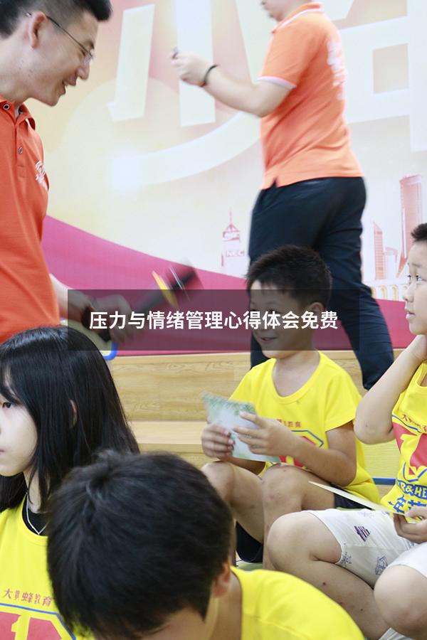 压力与情绪管理心得体会免费