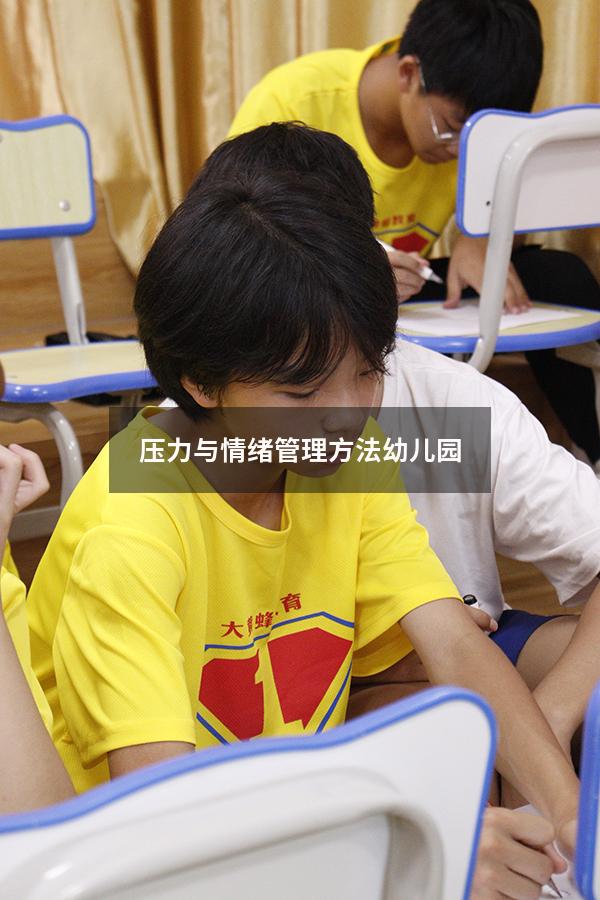 压力与情绪管理方法幼儿园