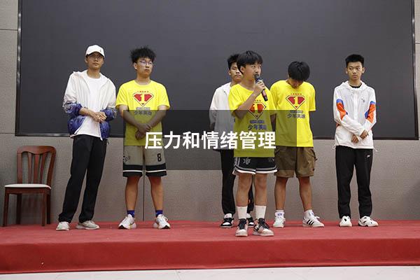 压力和情绪管理