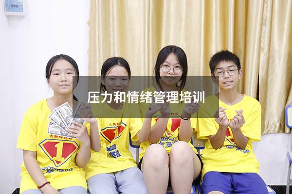 压力和情绪管理培训