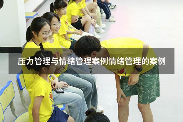 压力管理与情绪管理案例（情绪管理的案例）