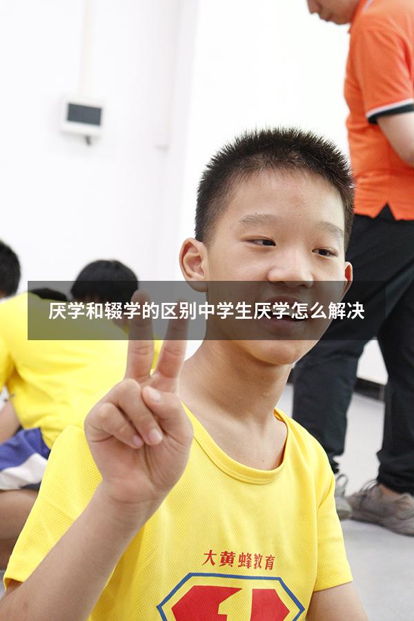 厌学和辍学的区别（中学生厌学怎么解决）
