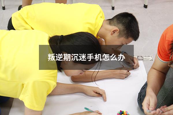 叛逆期沉迷手机怎么办