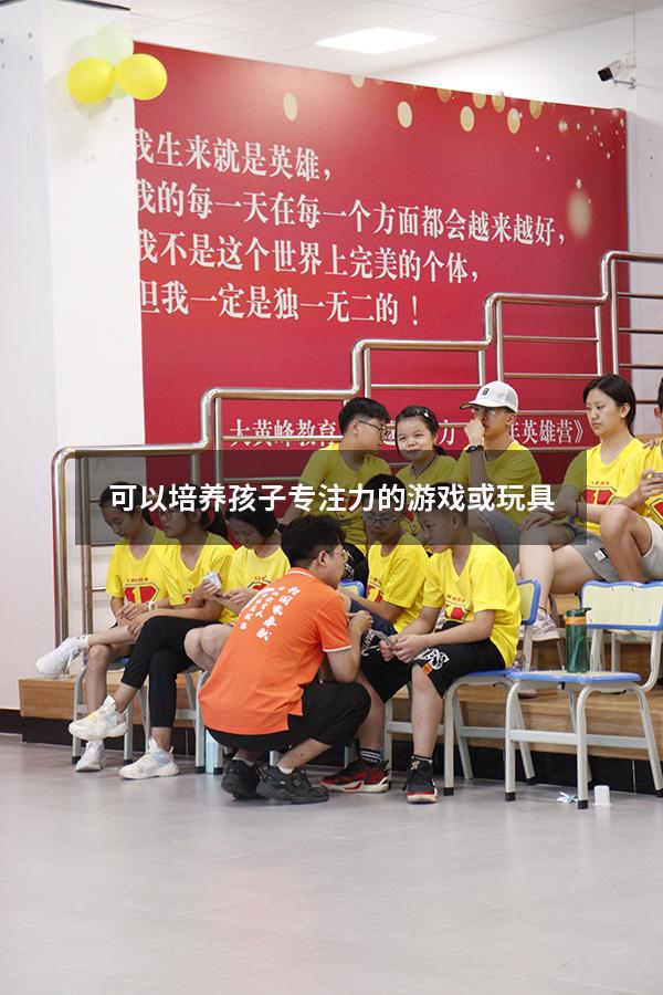 可以培养孩子专注力的游戏或玩具