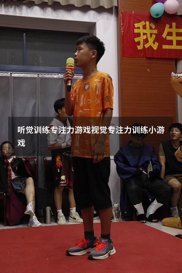 听觉训练专注力游戏（视觉专注力训练小游戏）