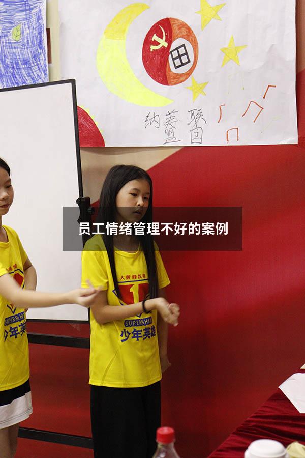 员工情绪管理不好的案例
