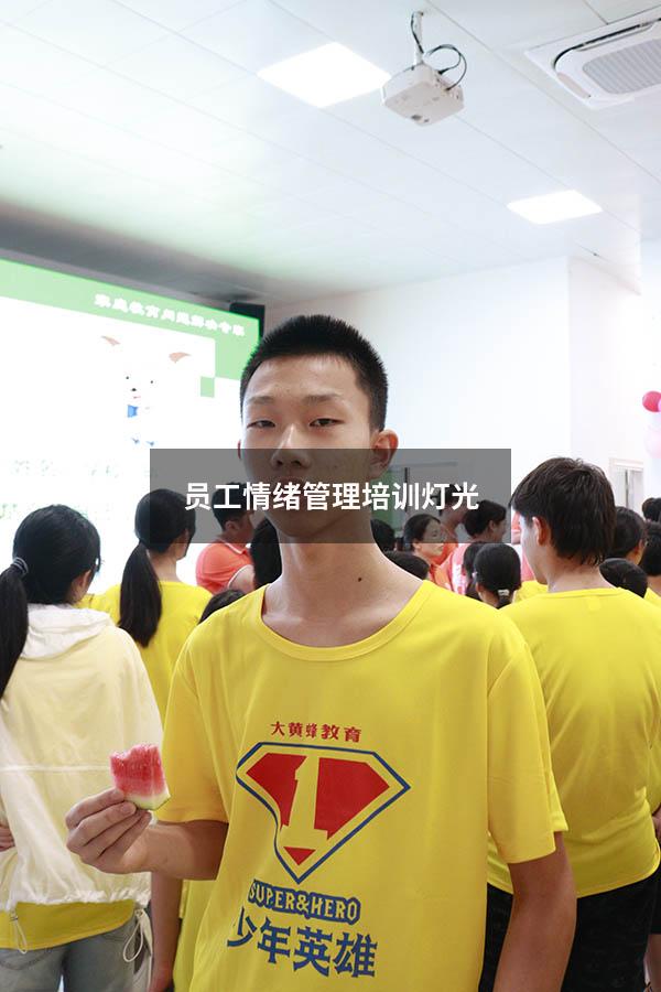 员工情绪管理培训灯光