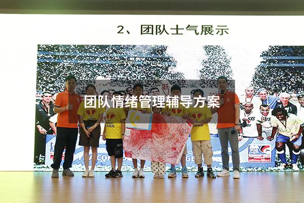 团队情绪管理辅导方案