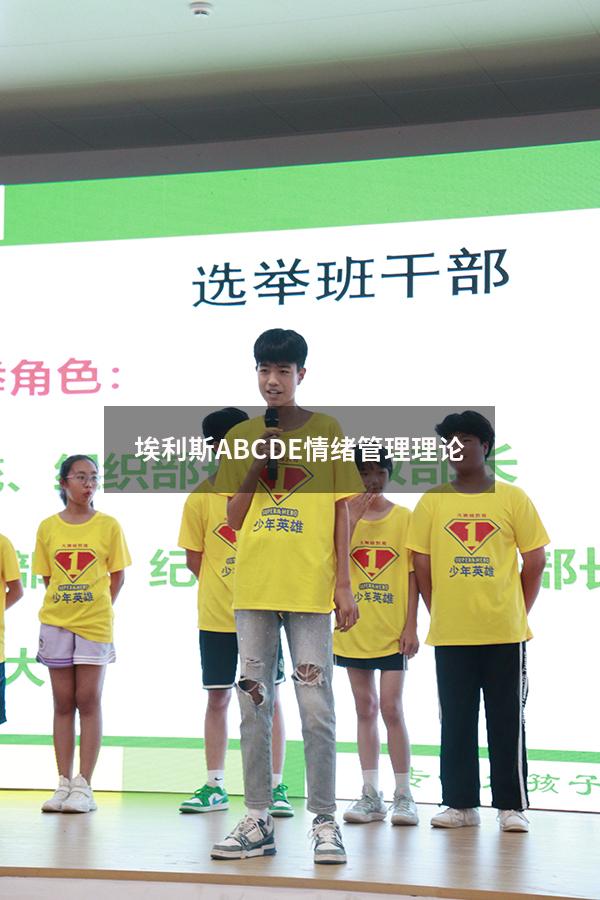 埃利斯ABCDE情绪管理理论