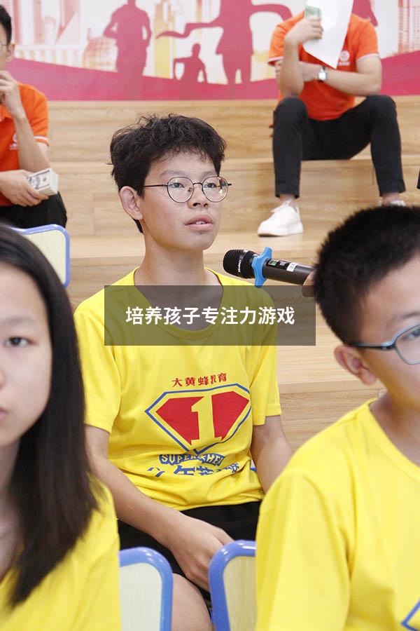 培养孩子专注力游戏