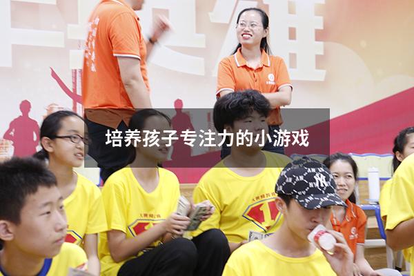 培养孩子专注力的小游戏