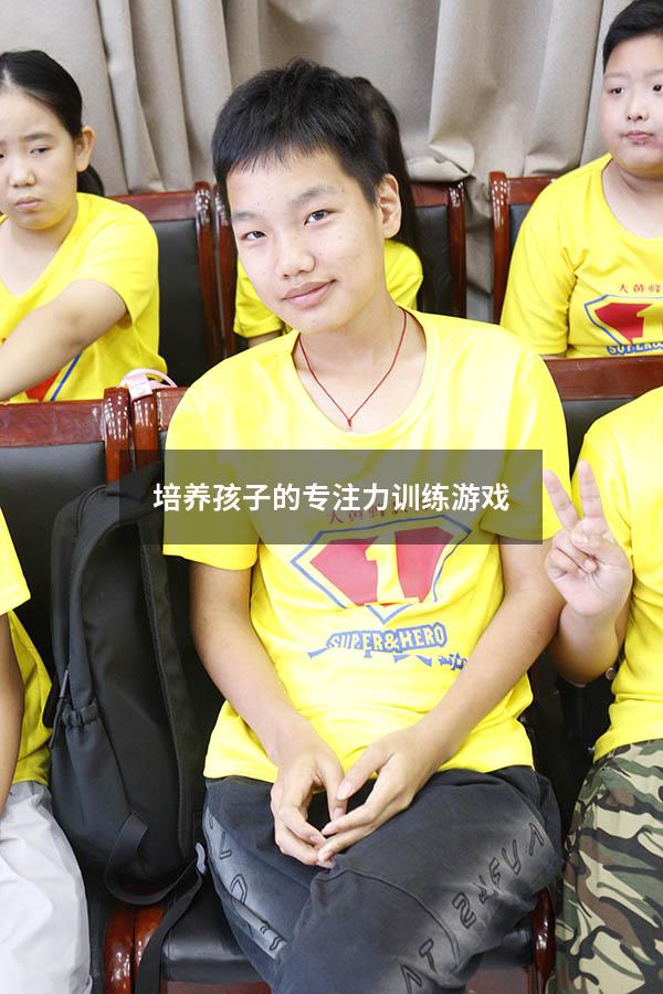 培养孩子的专注力训练游戏