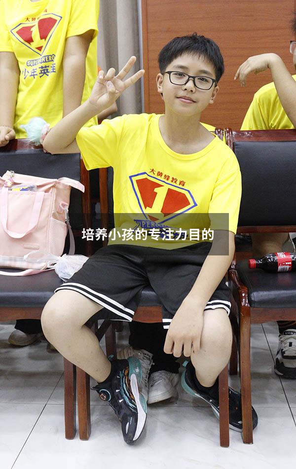 培养小孩的专注力目的