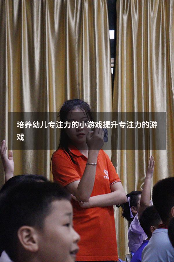 培养幼儿专注力的小游戏（提升专注力的游戏）