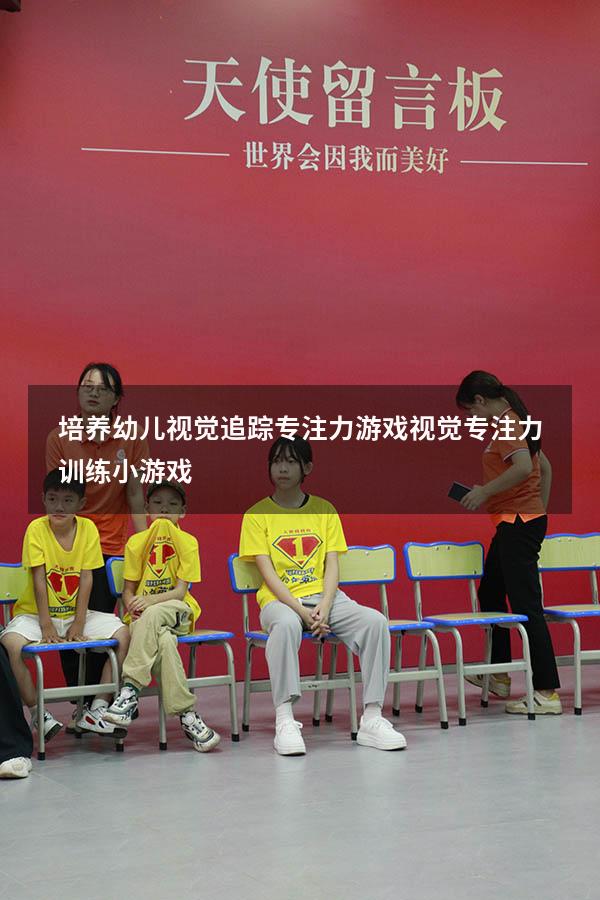 培养幼儿视觉追踪专注力游戏（视觉专注力训练小游戏）