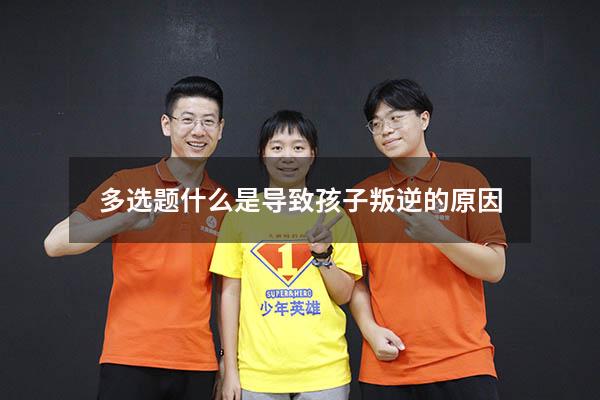 多选题什么是导致孩子叛逆的原因