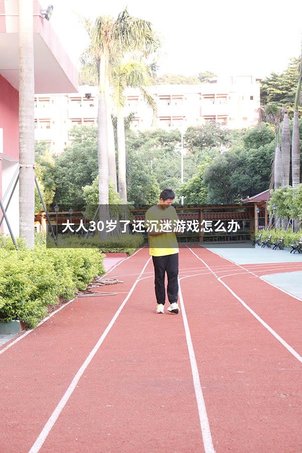 大人30岁了还沉迷游戏怎么办