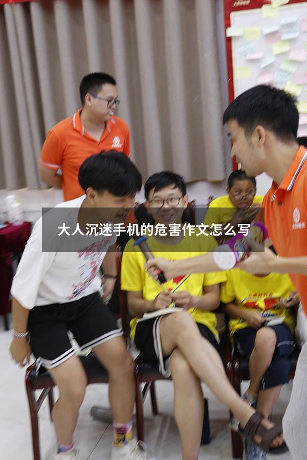 大人沉迷手机的危害作文怎么写