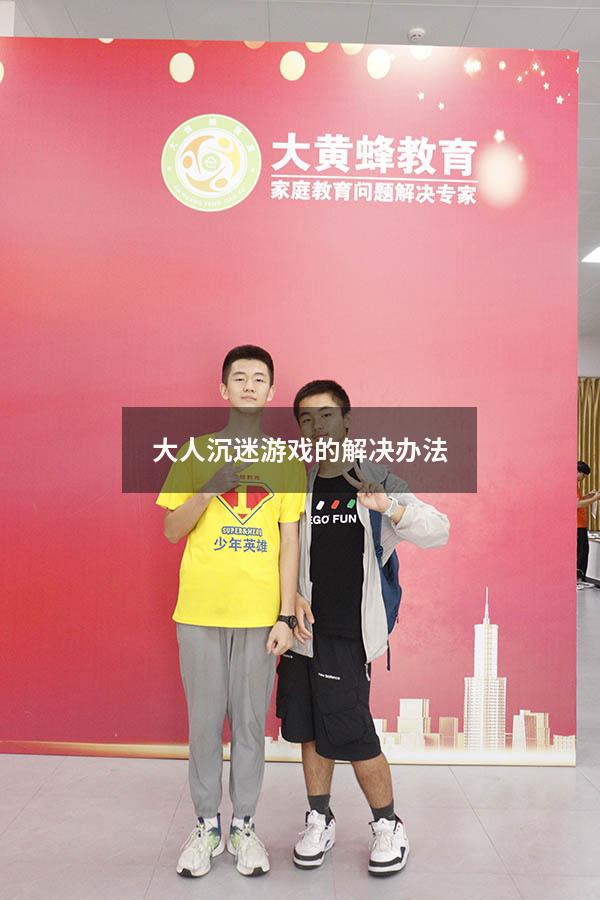 大人沉迷游戏的解决办法