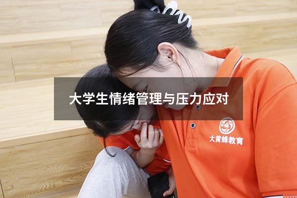 大学生情绪管理与压力应对