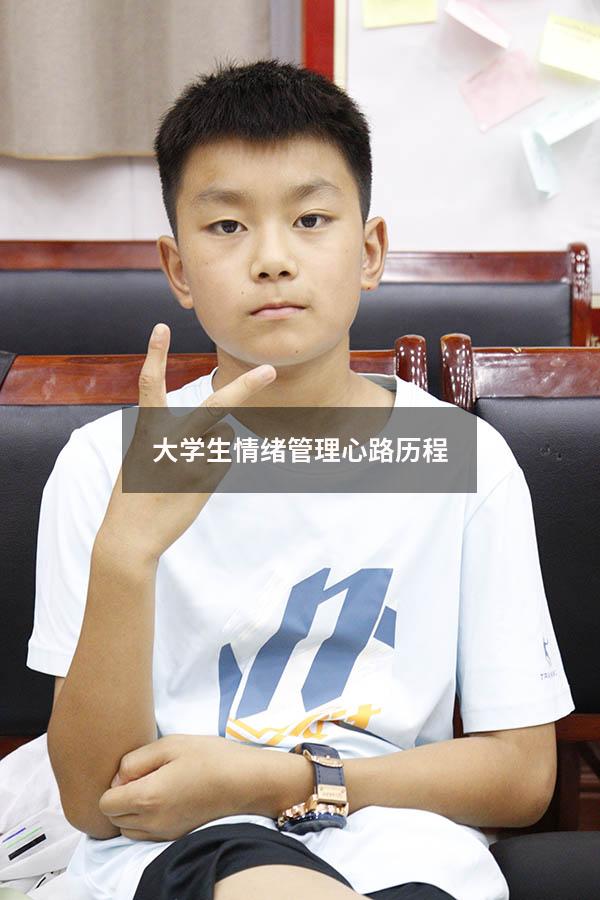 大学生情绪管理心路历程