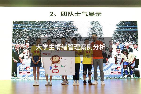 大学生情绪管理案例分析
